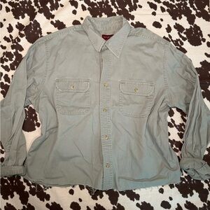 Cropped Vintage 90’s button up